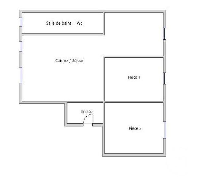 Appartement F3 à vendre - 3 pièces - 40.01 m2 - ST DENIS - 93 - ILE-DE-FRANCE - Century 21 Riva Immobilier
