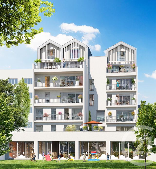 appartement à vendre - 3 pièces - 67,54 m2 - St Herblain - 44 - PAYS-DE-LOIRE