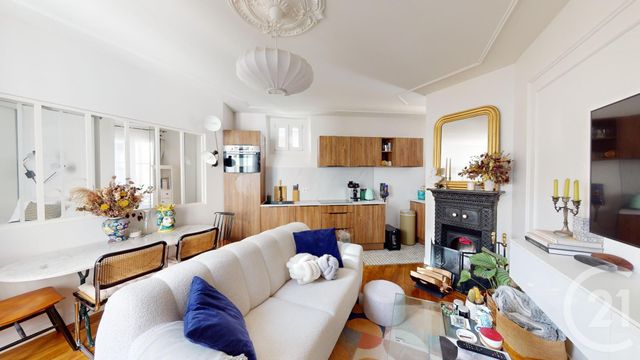 Appartement T2 à vendre - 2 pièces - 35,10 m2 - Paris - 75019 - ILE-DE-FRANCE